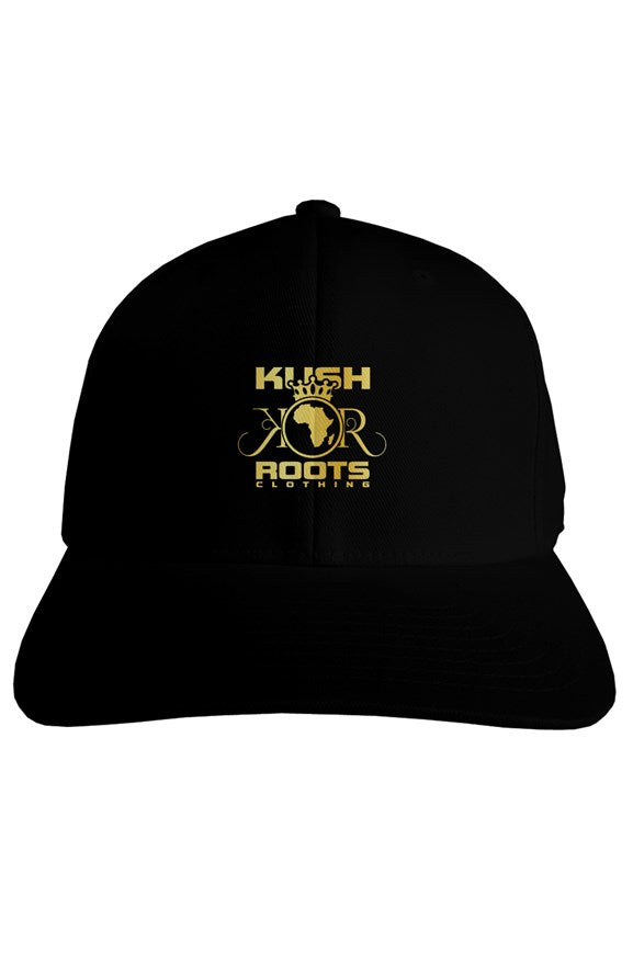 black/gold premium hat